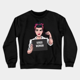 Virgo Woman Crewneck Sweatshirt